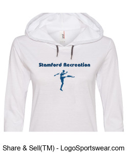 Stamford Recreation White Hoodie Design Zoom
